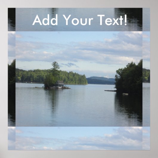 ニューデッドかわいらしレイクニューハンプシャー ポスター (正面)