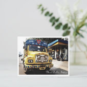 ニューデリーのトラック ポストカード (スタンド正面)