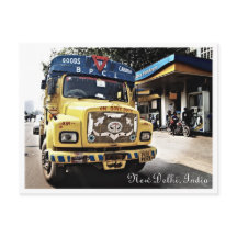 ニューデリーのトラック