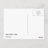 ニューデリートラック ポストカード (裏面)