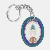 ニューデリー インド キーホルダー (正面左)