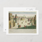 ニューデリー(aquatint) ポストカード (正面/裏面)