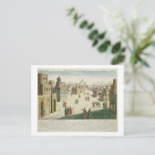 ニューデリー(aquatint) ポストカード (スタンド正面)