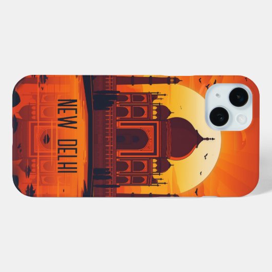 ニューデリー Case-Mate iPhoneケース (裏面 (横))