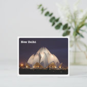 ニューデリー – Il Tempio del Loto - ポストカード (スタンド正面)