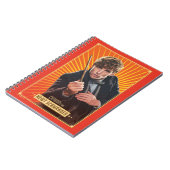 ニュートスカンダーキャラクターグラフィック ノートブック (左側)