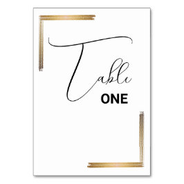 ニュートラエレガントルシンプルハイエンドミニマ結婚リスト テーブルナンバー