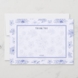 ニュートラエレガントル・シャドウ・フローラあり空白のがとう サンキューカード