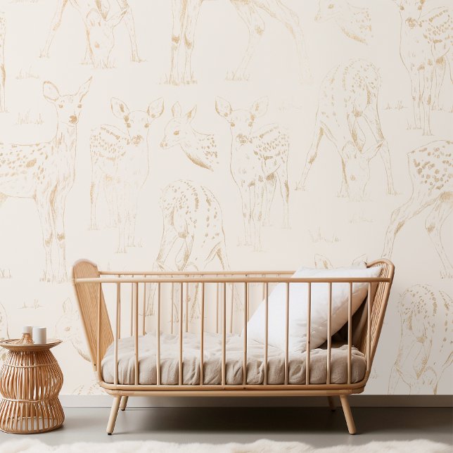 ニュートラエレガントルFawnスケッチ 壁紙 (クリエイターアップロード済み)