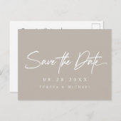 ニュートラシンプルルカスタム結婚婚約 ポストカード (正面/裏面)