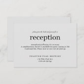 ニュートラシンプルル式披露宴 セーブザデート (正面/裏面)