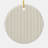 ニュートラストライプルキルトスターマイ初めてのクリスマス セラミックオーナメント (裏面)