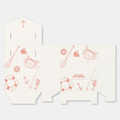 ニュートラミニマルル魚釣りボーイ赤ちゃんシャワー フェイバーボックス (見開き)