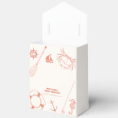 ニュートラミニマルル魚釣りボーイ赤ちゃんシャワー フェイバーボックス (見開き)