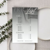 ニュートラミニマルル・グレー・ホワイト・サロン価格表/メニュー