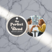 ニュートラモダンルな「パーフェクトブレンド」ボホの結婚写真 フェイバータグ