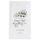 ニュートラモダンルはっきりした結婚ト スモールペーパーバッグ (正面)