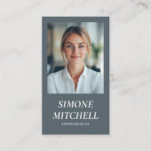 ニュートラモダンルスタイリッシュ・ソーシャル・メディアプロフェッショナル 名刺 (正面)