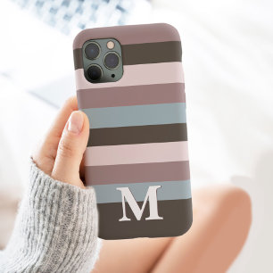 ニュートラモダンルストライプトグラムベージュ iPhone 13 PRO MAXケース