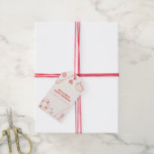 ニュートラモダンル魚釣りボーイ赤ちゃんシャワー ギフトタグ (より糸付き)