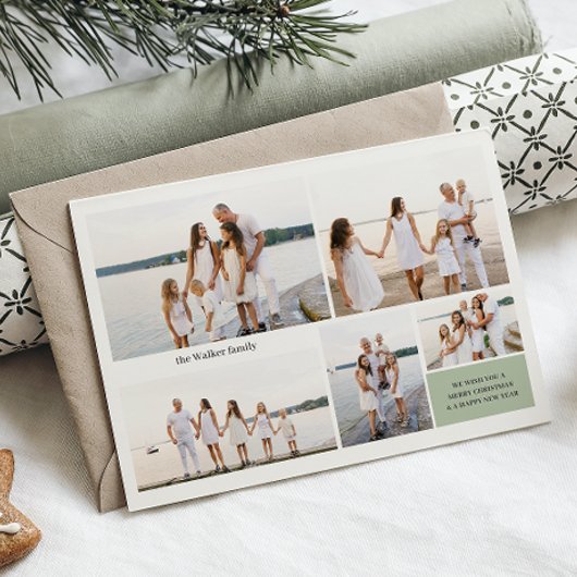 ニュートラモダンル5フォトエレガント両面 シーズンカード