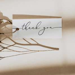 ニュートラモダンル・ブラック・ビジネス・サンキューカード