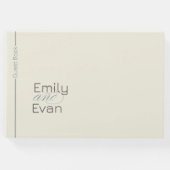 ニュートラモダンル・ミニマ結婚リスト ゲストブック (正面)