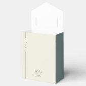 ニュートラモダンル・ミニマ結婚リスト フェイバーボックス (オープン)