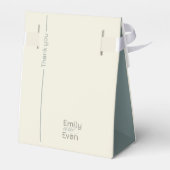 ニュートラモダンル・ミニマ結婚リスト フェイバーボックス (裏面サイド)