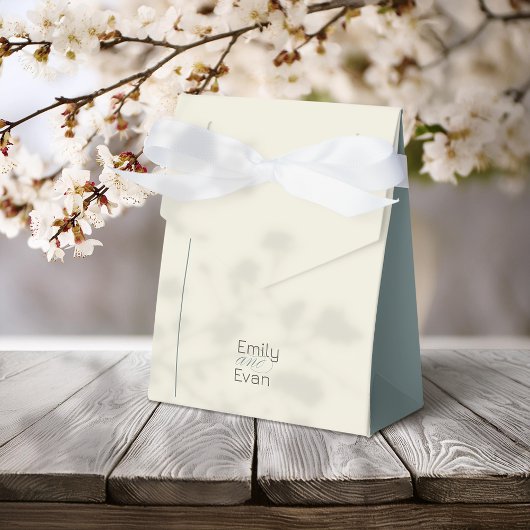 ニュートラモダンル・ミニマ結婚リスト フェイバーボックス