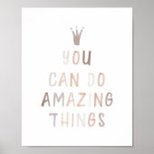 ニュートラルあなたは素晴らしいことのポスターを行うことができる ポスター (正面)