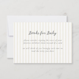 ニュートラルお洒落ダウンロード可能ベビーカード用ブック 招待状