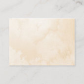 ニュートラルかわいいクマの本ベビーリクエストカード エンクロージャーカード (裏面)