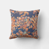 ニュートラルとネ自然ビーの秋の植物学 クッション (裏面)