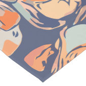 ニュートラルとネ自然ビーの秋の植物学 ショートテーブルランナー (コーナー)