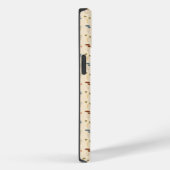 ニュートラルなキノコの模様 Case-Mate iPhoneケース (裏面 / 右)