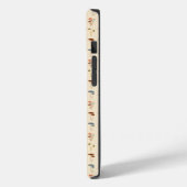 ニュートラルなキノコの模様 Case-Mate iPhoneケース (裏面 / 左)