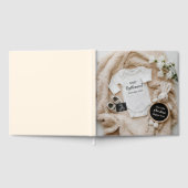 ニュートラルなバンニをテーマにしたベビーフォトブックのキープサケ ゲストブック (全面)