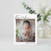ニュートラルなベイビー写真ポストカード ポストカード (スタンド正面)