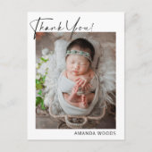 ニュートラルなベイビー写真ポストカード ポストカード (正面)