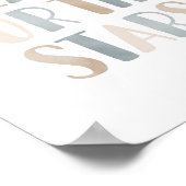 ニュートラルな星を目指して 宇宙をテーマにした子供部屋 ポスター (角)