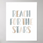 ニュートラルな星を目指して 宇宙をテーマにした子供部屋 ポスター (正面)