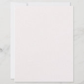 ニュートラルな水彩ねこパターン紙シート (裏面)