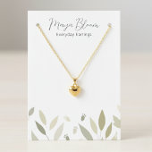 ニュートラルな緑の葉の足跡アート