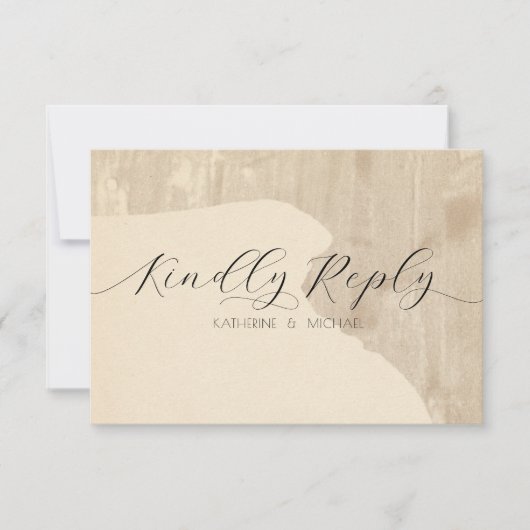 ニュートラルな美観 出欠カード (正面)