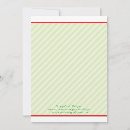 ニュートラルは|の冬のベビーシャワーの招待状を結び付けます 招待状 (裏面)