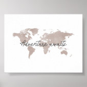 ニュートラルアドベンチャーがランドスケーププリントを待つ ポスター (正面)