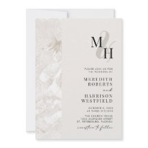 ニュートラルアーストーンズのQRコードモノグラムウェディング