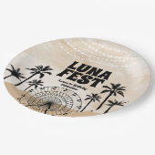 ニュートラルアースートーンミュージックフェスティバル ペーパープレート (アングル)