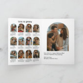 ニュートラルウォーターオーナメント年インレビュー休日 シーズンカード (内部)